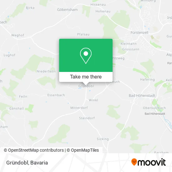 Карта Gründobl