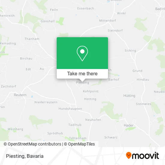 Карта Piesting