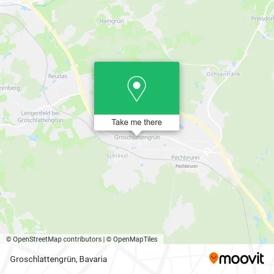 Карта Groschlattengrün