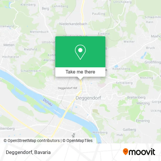 Карта Deggendorf