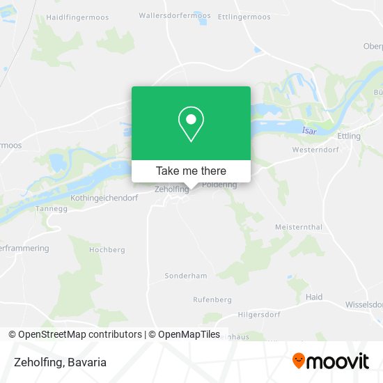 Карта Zeholfing