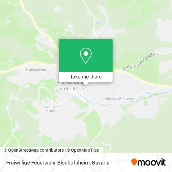 Карта Freiwillige Feuerwehr Bischofsheim