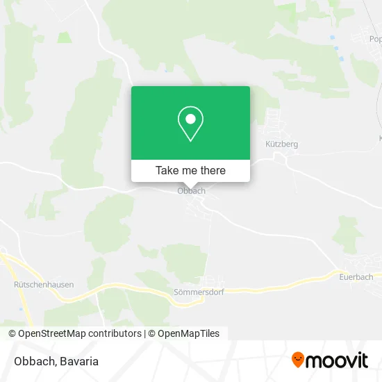 Карта Obbach