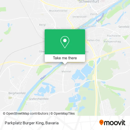 Карта Parkplatz Burger King