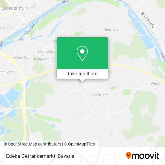 Карта Edeka Getränkemarkt