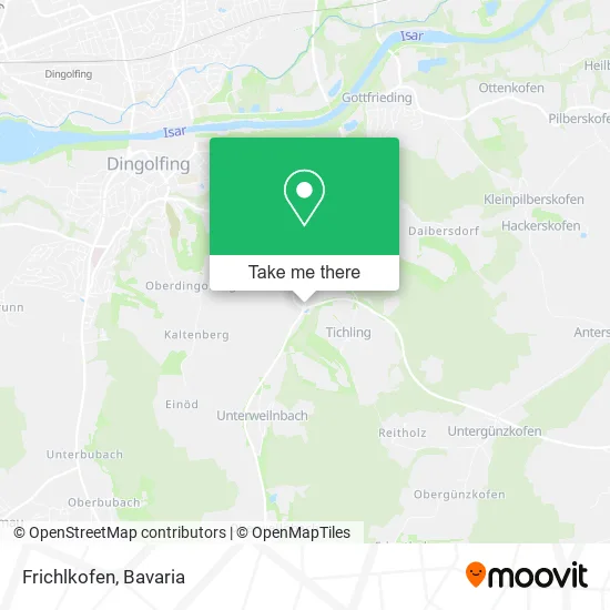 Карта Frichlkofen