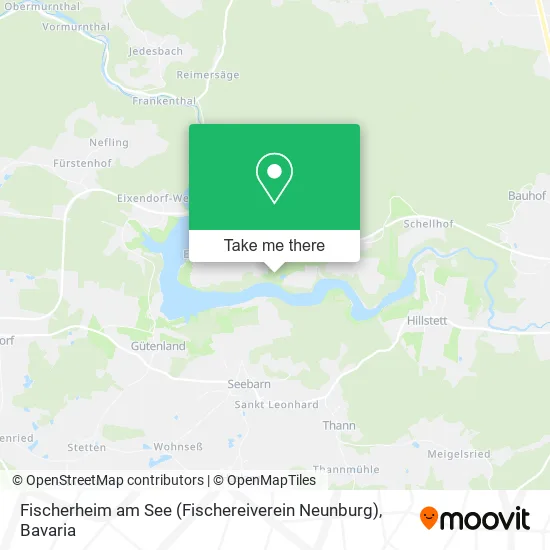 Карта Fischerheim am See (Fischereiverein Neunburg)