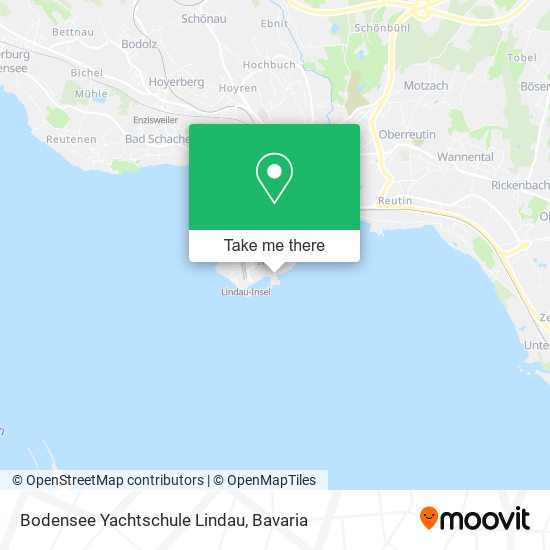 Bodensee Yachtschule Lindau map