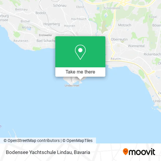 Карта Bodensee Yachtschule Lindau