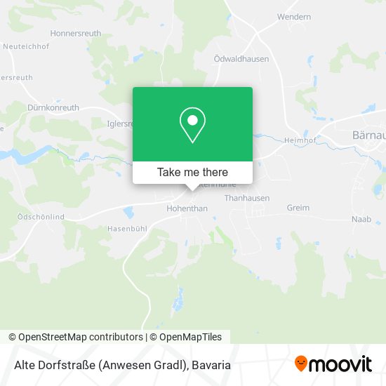 Alte Dorfstraße (Anwesen Gradl) map
