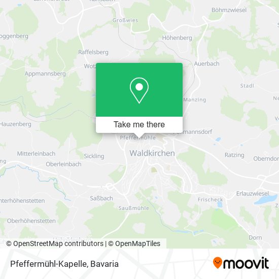 Pfeffermühl-Kapelle map