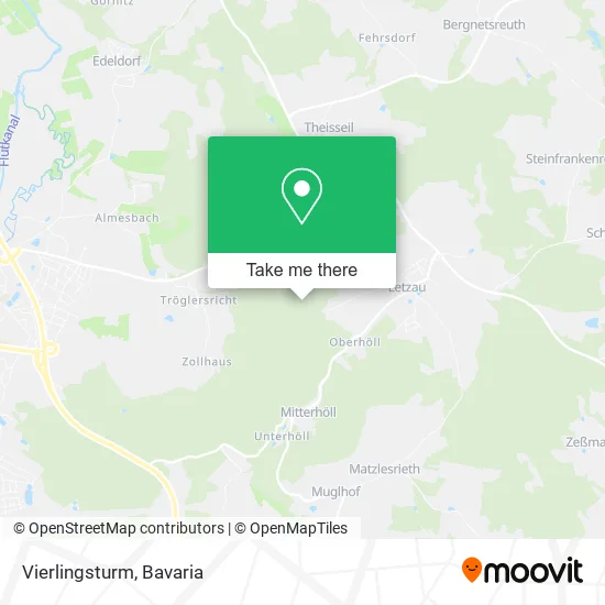 Карта Vierlingsturm