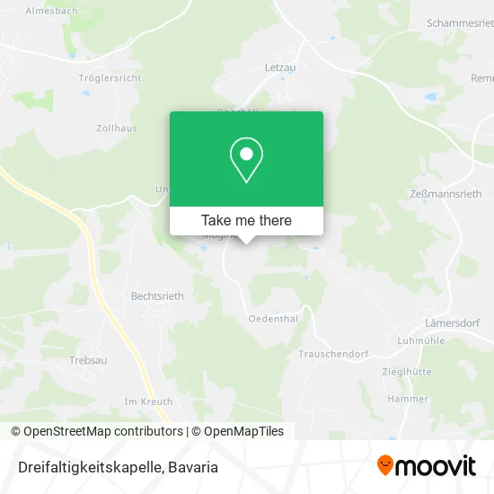 Карта Dreifaltigkeitskapelle