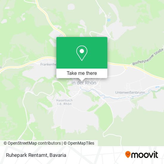 Карта Ruhepark Rentamt
