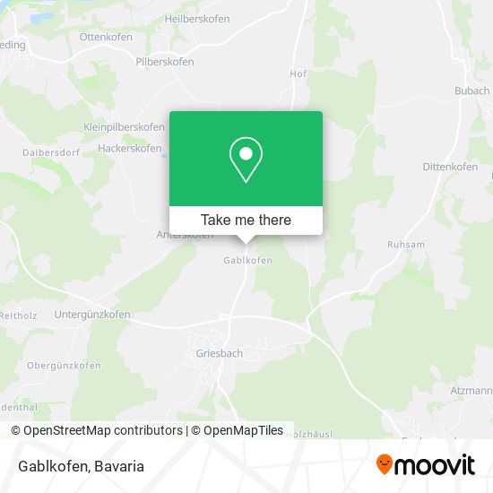 Карта Gablkofen