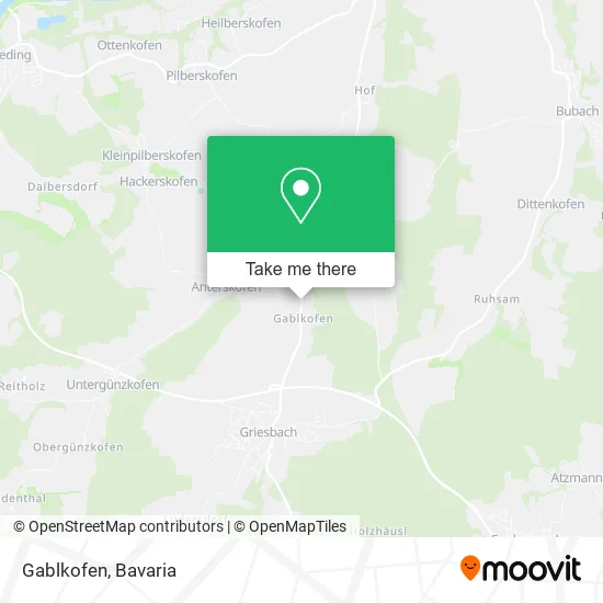 Карта Gablkofen