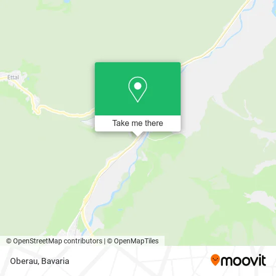Карта Oberau