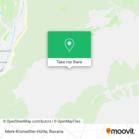 Карта Merk-Kronwitter-Hütte