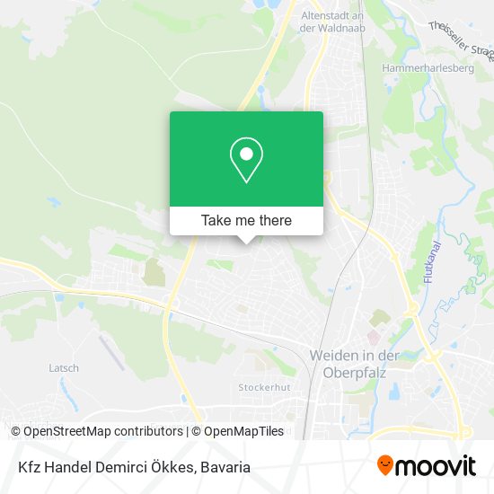Kfz Handel Demirci Ökkes map