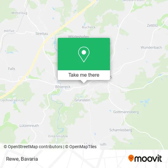 Карта Rewe