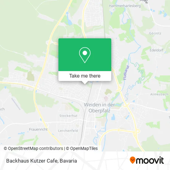 Карта Backhaus Kutzer Cafe