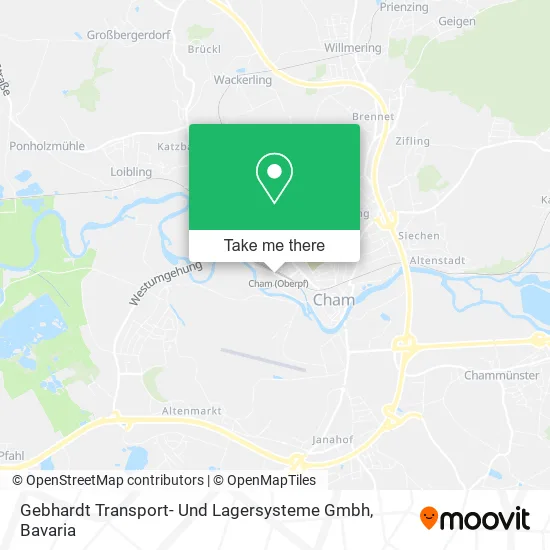 Карта Gebhardt Transport- Und Lagersysteme Gmbh