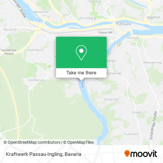 Карта Kraftwerk Passau-Ingling