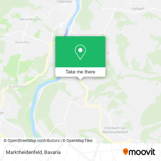 Карта Marktheidenfeld