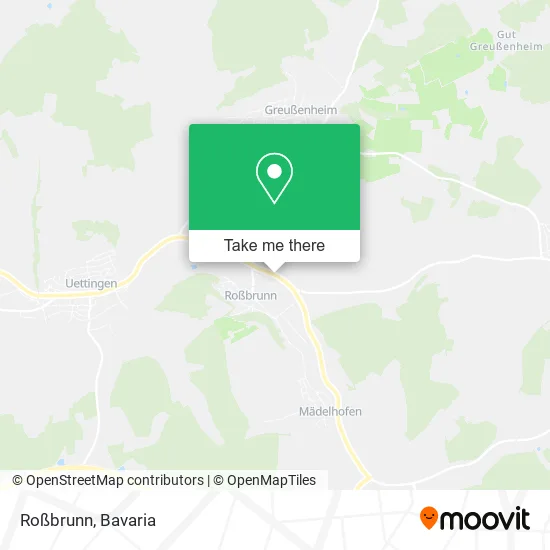 Карта Roßbrunn