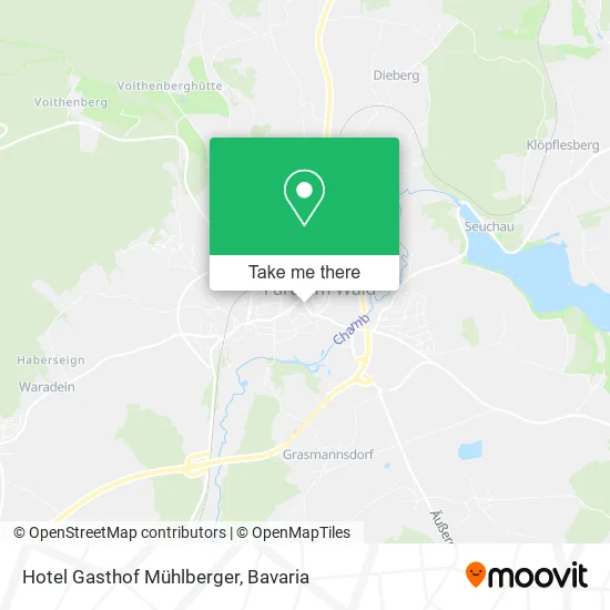 Карта Hotel Gasthof Mühlberger