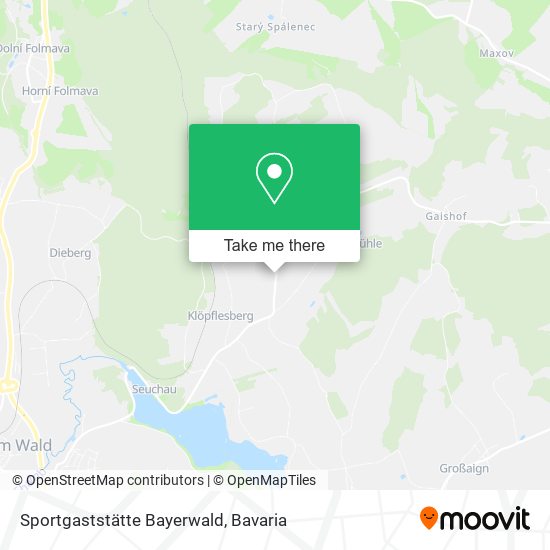 Sportgaststätte Bayerwald map