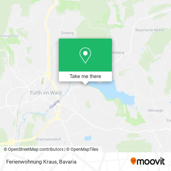 Ferienwohnung Kraus map