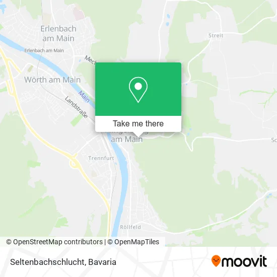 Карта Seltenbachschlucht