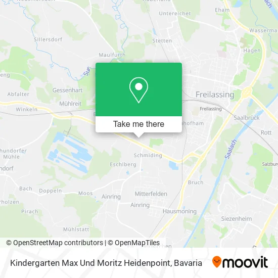 Карта Kindergarten Max Und Moritz Heidenpoint