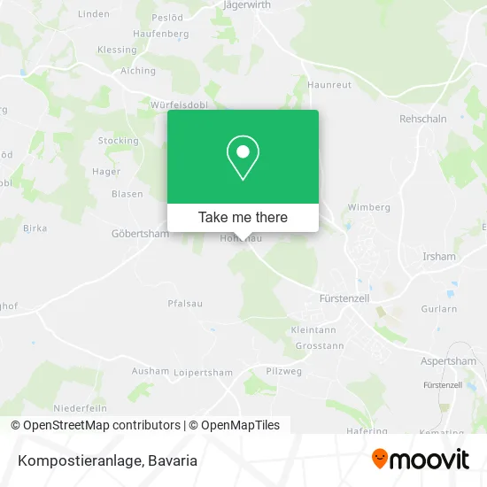 Карта Kompostieranlage