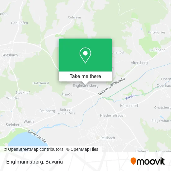 Карта Englmannsberg
