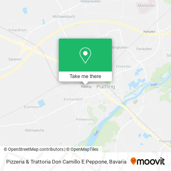 Карта Pizzeria & Trattoria Don Camillo E Peppone