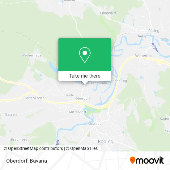 Карта Oberdorf