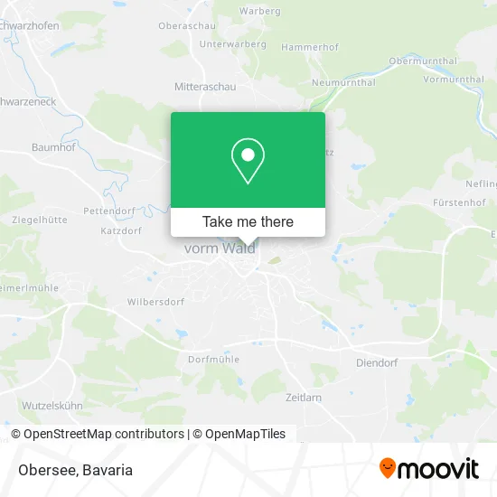 Карта Obersee