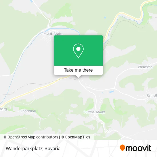 Карта Wanderparkplatz