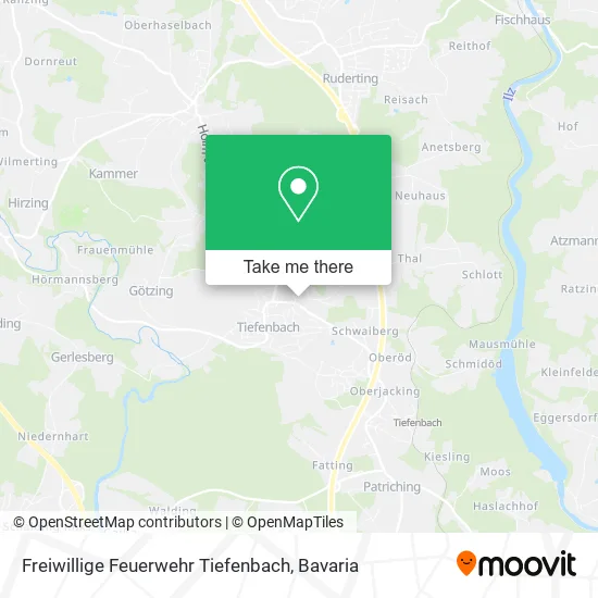 Freiwillige Feuerwehr Tiefenbach map