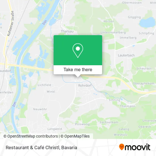 Карта Restaurant & Café Christl