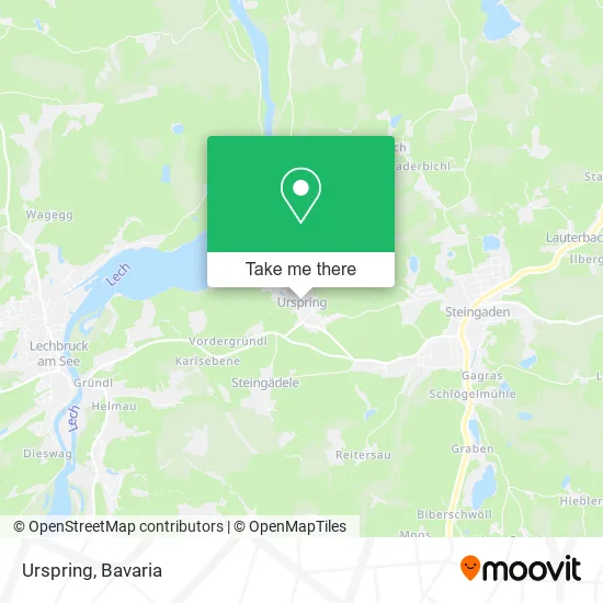 Карта Urspring