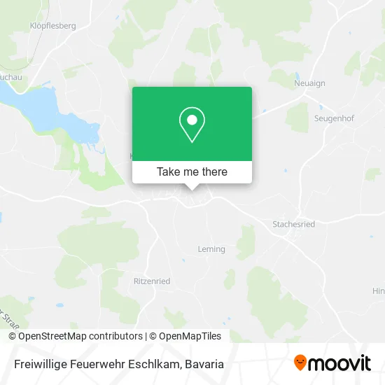 Карта Freiwillige Feuerwehr Eschlkam