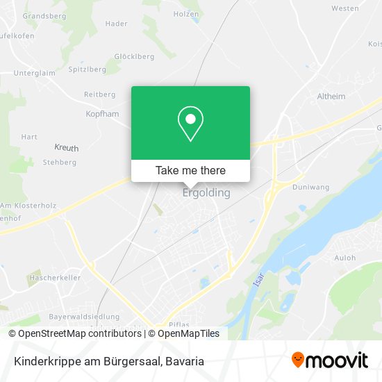 Карта Kinderkrippe am Bürgersaal