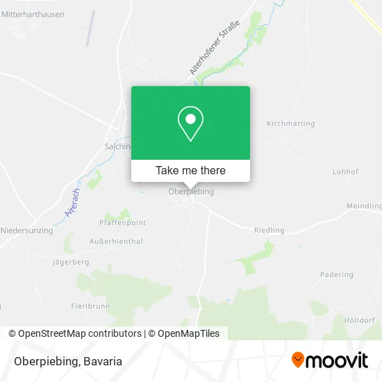 Карта Oberpiebing