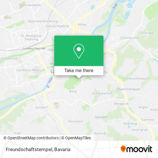 Карта Freundschaftstempel