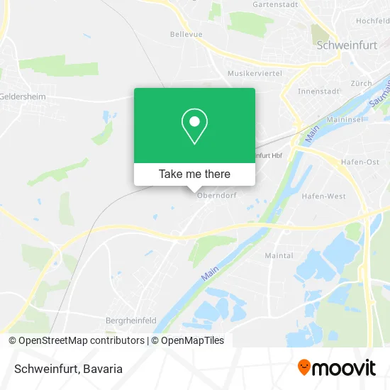 Карта Schweinfurt