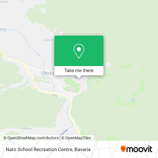 Nato School Recreation Centre map