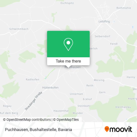 Puchhausen, Bushaltestelle map